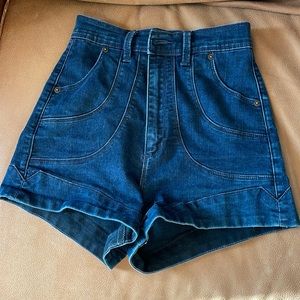 Just USA: Denim High Waisted Shorts